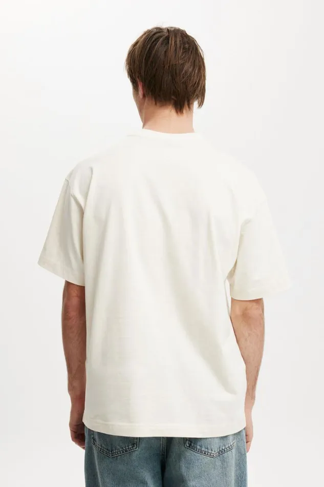 Cotton On Tees and Tanks Box Fit Graphic TShirt Creampuffhigh Life 8211 Men Cotton On Tees and Tanks Box Fit Graphic TShirt Creampuffhigh Life 8211 Men