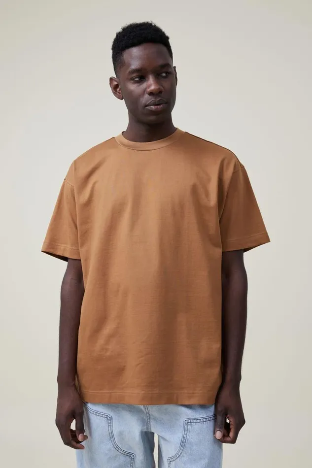 Cotton On Tees and Tanks Box Fit TShirt Ginger 8211 Men