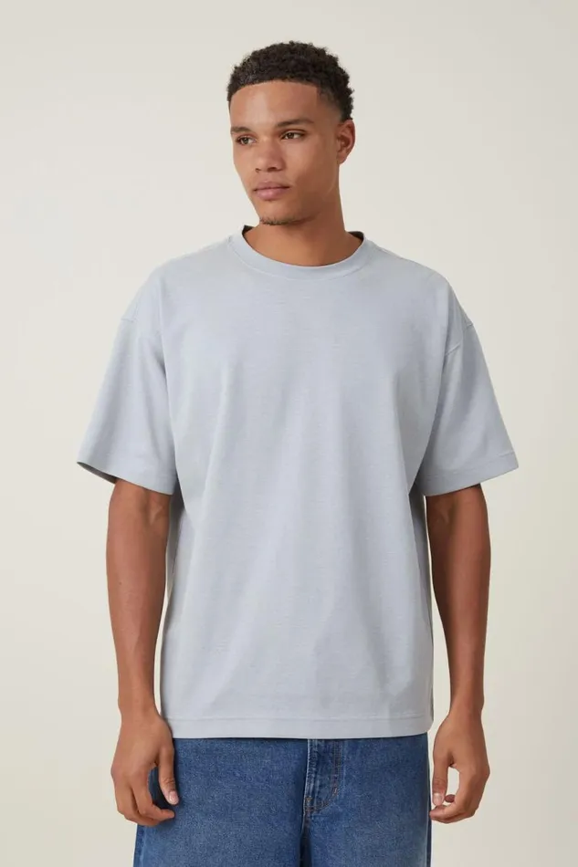 Cotton On Tees and Tanks Hyperweave TShirt Blue Haze 8211 Men