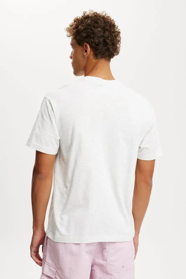 Cotton On Tees and Tanks Loose Fit Art TShirt White Marlemount Fuji 8211 Men Cotton On Tees and Tanks Loose Fit Art TShirt White Marlemount Fuji 8211 Men