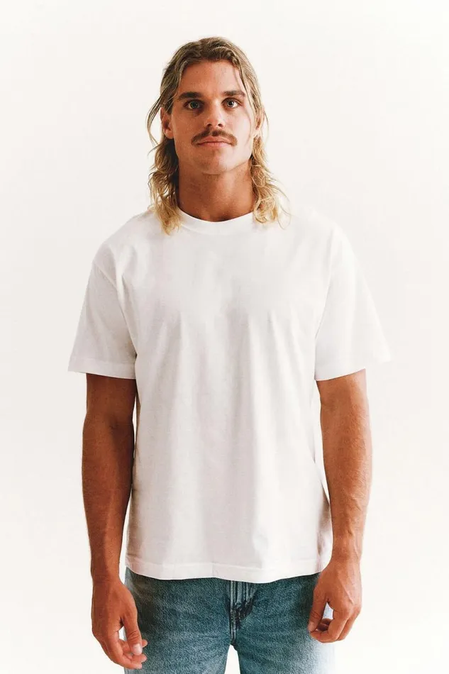 Cotton On Tees and Tanks Organic Loose Fit TShirt White 8211 Men