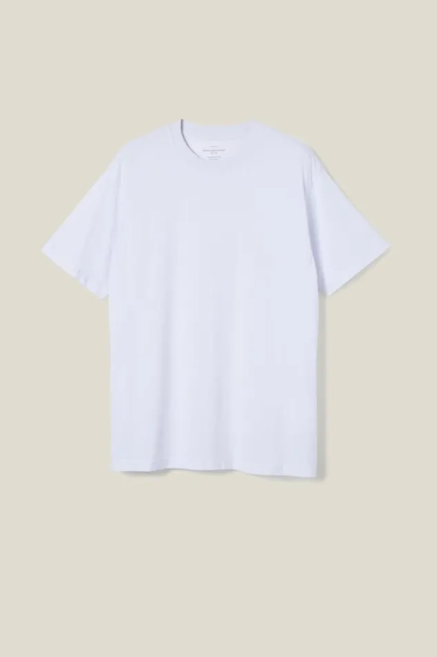 Cotton On Tees and Tanks Organic Loose Fit TShirt White 8211 Men Cotton On Tees and Tanks Organic Loose Fit TShirt White 8211 Men