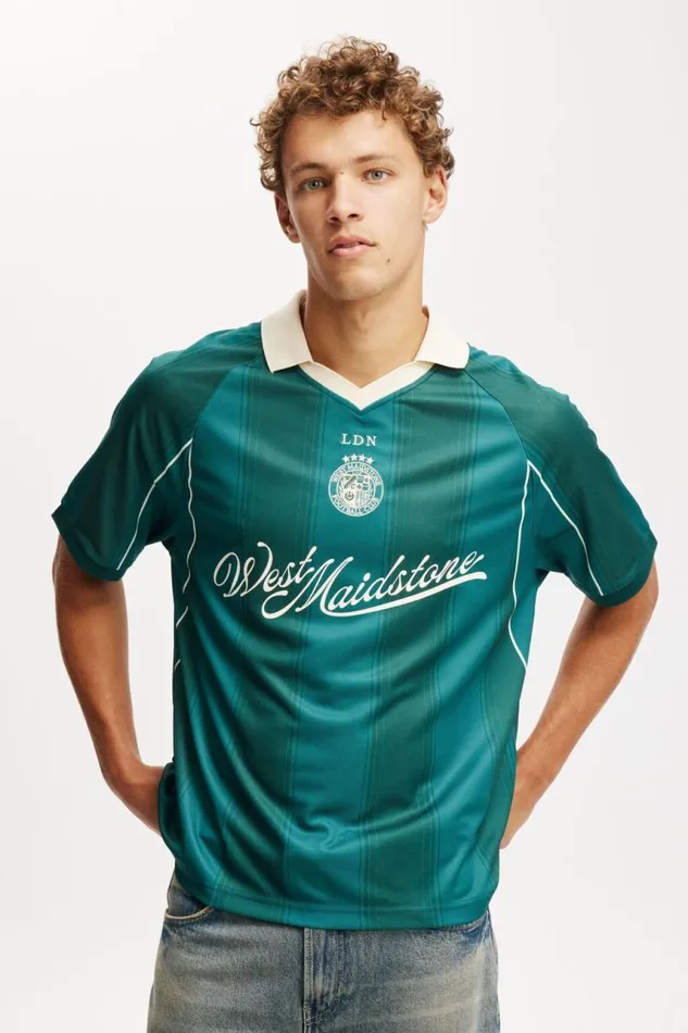 Cotton On Tees and Tanks Soccer Jersey Emeraldwest Maidstone 8211 Men