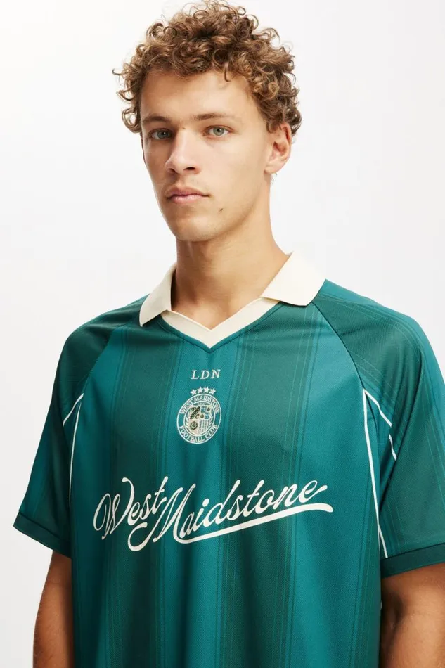 Cotton On Tees and Tanks Soccer Jersey Emeraldwest Maidstone 8211 Men Cotton On Tees and Tanks Soccer Jersey Emeraldwest Maidstone 8211 Men