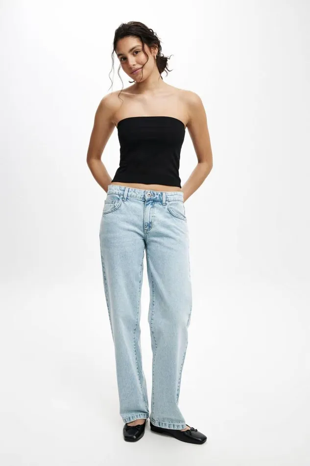 Cotton On Tops All Day Tube Top Black 8211 Women