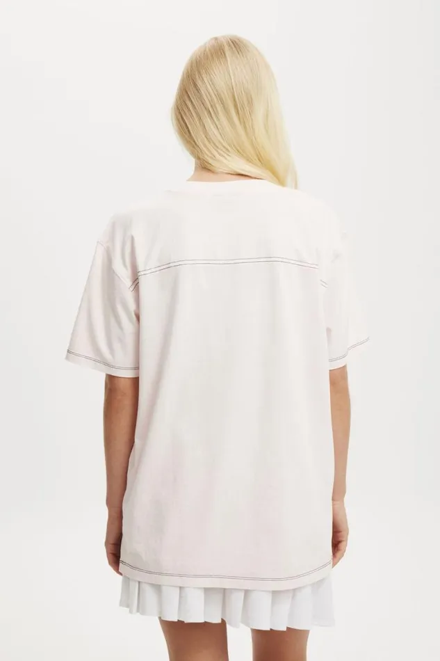 Cotton On Tops The Oversized Yoke Detail Tee Lcn Bra Elton John Flossy Pink 8211 Women Cotton On Tops The Oversized Yoke Detail Tee Lcn Bra Elton John Flossy Pink 8211 Women