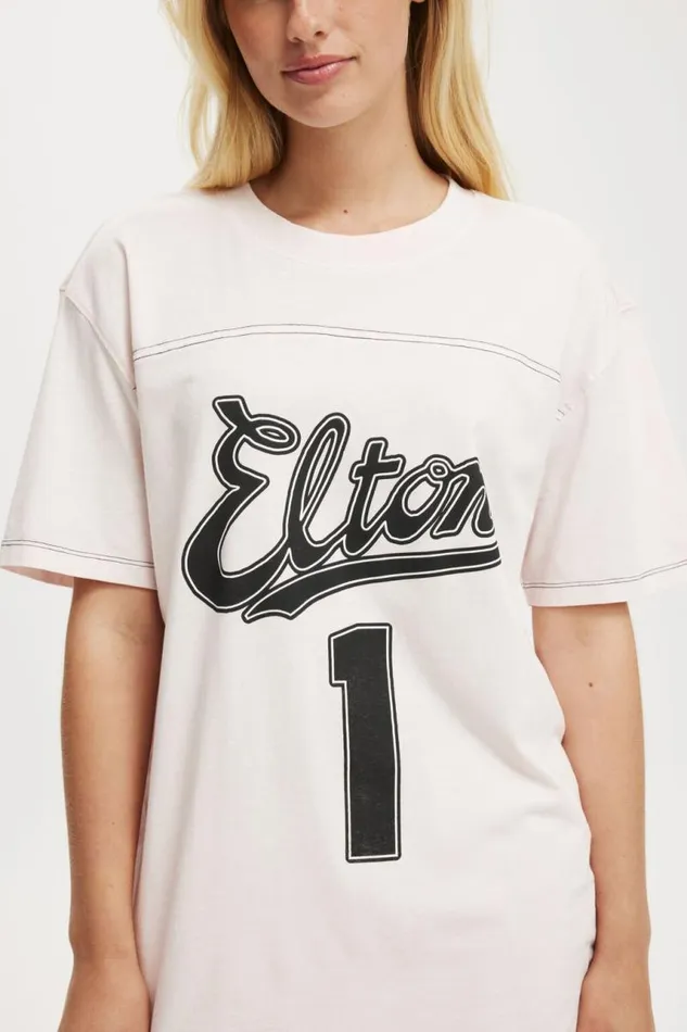 Cotton On Tops The Oversized Yoke Detail Tee Lcn Bra Elton John Flossy Pink 8211 Women Cotton On Tops The Oversized Yoke Detail Tee Lcn Bra Elton John Flossy Pink 8211 Women