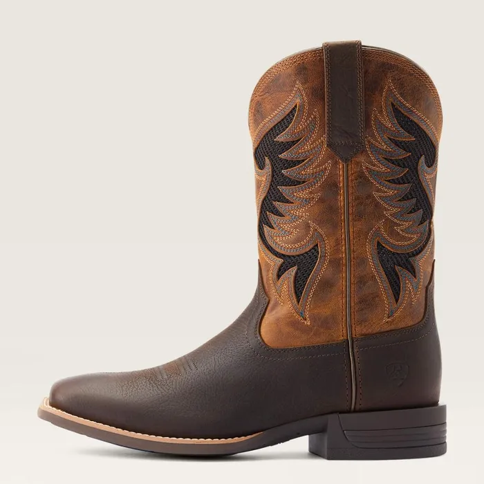 Cowpuncher VentTEK Cowboy Boot Dark Brown Men Ariat Western Boots Cowpuncher VentTEK Cowboy Boot Dark Brown Men Ariat Western Boots