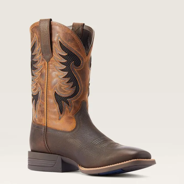 Cowpuncher VentTEK Cowboy Boot Dark Brown Men Ariat Western Boots Cowpuncher VentTEK Cowboy Boot Dark Brown Men Ariat Western Boots