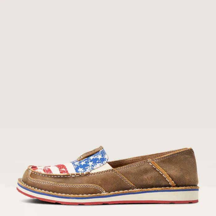 Cruiser Brown Bomberdistressed Flag Women Ariat Shoes and Sneakers Cruiser Brown Bomberdistressed Flag Women Ariat Shoes and Sneakers