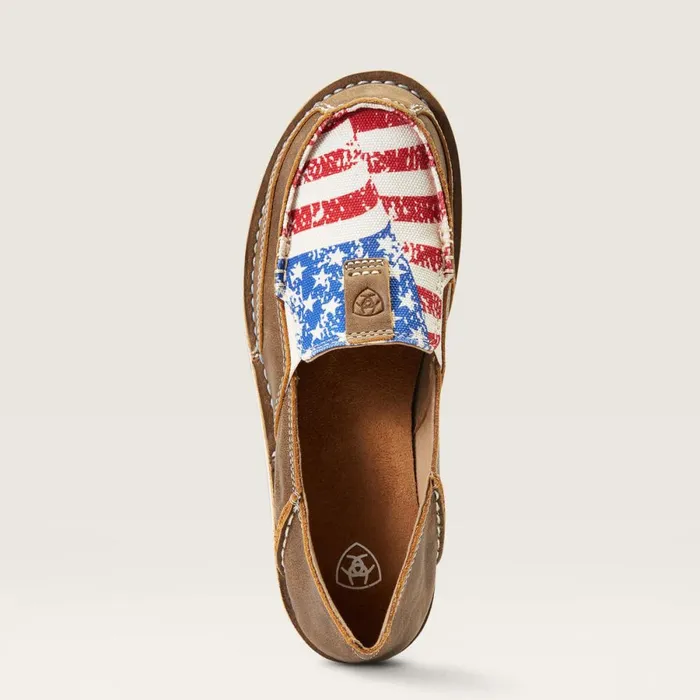 Cruiser Brown Bomberdistressed Flag Women Ariat Shoes and Sneakers Cruiser Brown Bomberdistressed Flag Women Ariat Shoes and Sneakers