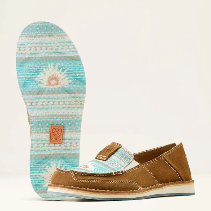 Cruiser Sendero Tan Suede Women Ariat Shoes and Sneakers