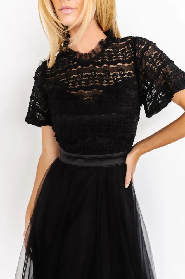 Darcy Tulle Midi Dress Black Women Baltic Born Tulle Styles Darcy Tulle Midi Dress Black Women Baltic Born Tulle Styles