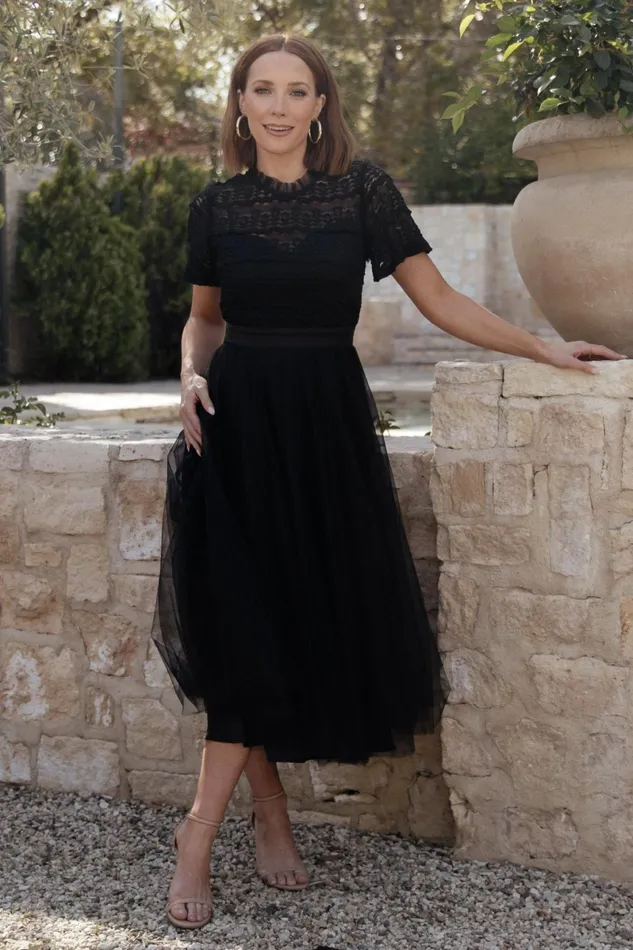 Darcy Tulle Midi Dress Black Women Baltic Born Tulle Styles Darcy Tulle Midi Dress Black Women Baltic Born Tulle Styles