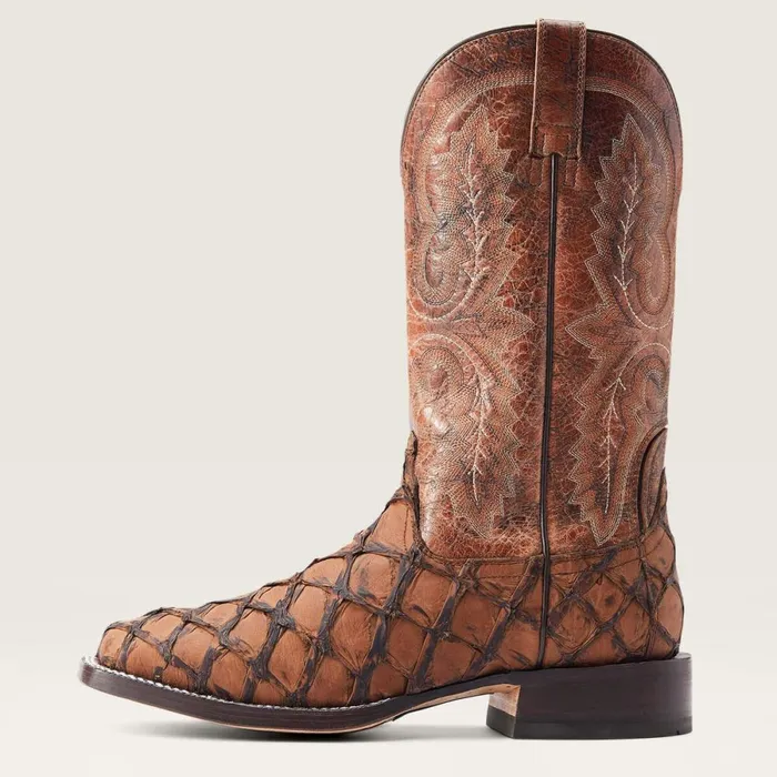 Deep Water Western Boot Aged Tan Piraruci Men Ariat Western Boots Deep Water Western Boot Aged Tan Piraruci Men Ariat Western Boots