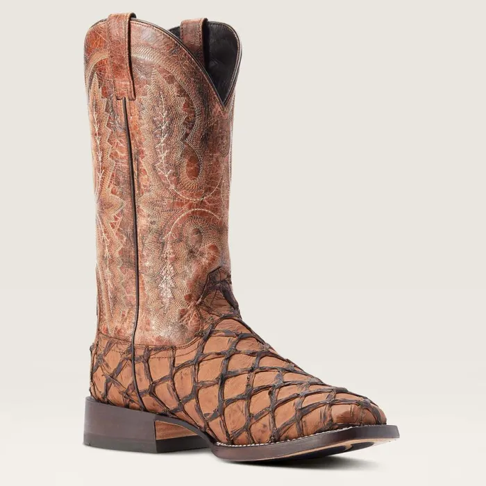 Deep Water Western Boot Aged Tan Piraruci Men Ariat Western Boots Deep Water Western Boot Aged Tan Piraruci Men Ariat Western Boots