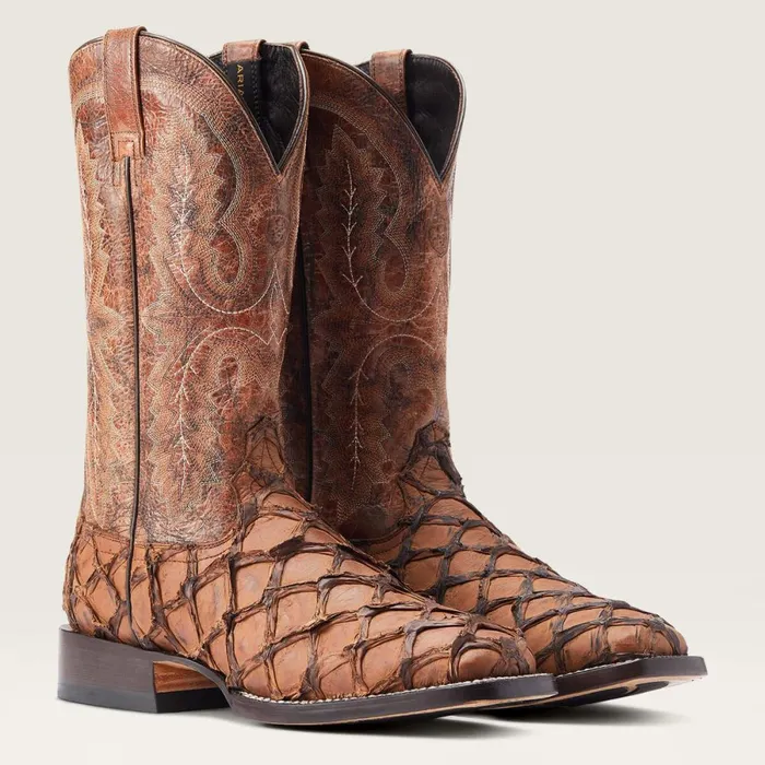 Deep Water Western Boot Aged Tan Piraruci Men Ariat Western Boots Deep Water Western Boot Aged Tan Piraruci Men Ariat Western Boots