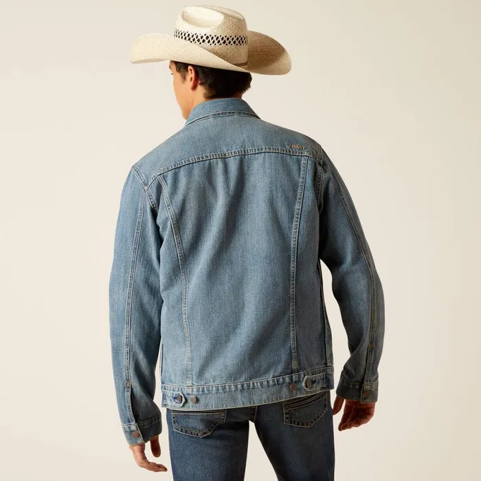 Denim Trucker Jacket Roby Men Ariat Jackets and Vests Denim Trucker Jacket Roby Men Ariat Jackets and Vests
