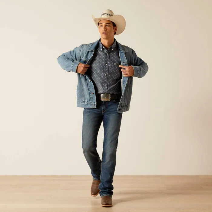 Denim Trucker Jacket Roby Men Ariat Jackets and Vests Denim Trucker Jacket Roby Men Ariat Jackets and Vests