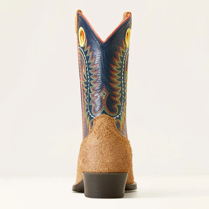 Derby Monroe Western Boot Tan Roughout Kids Ariat Big Kids039 Footwear