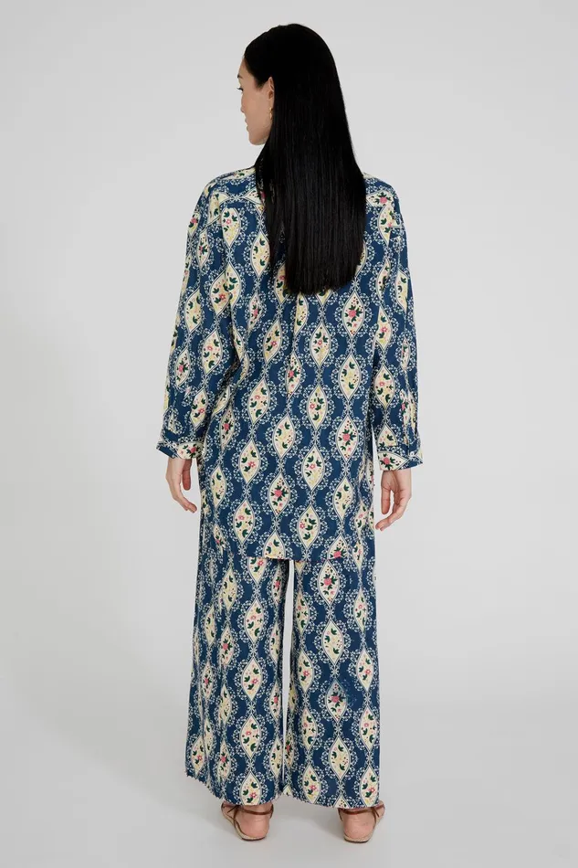 Devon Set Blue Women Chan Luu Loungewear