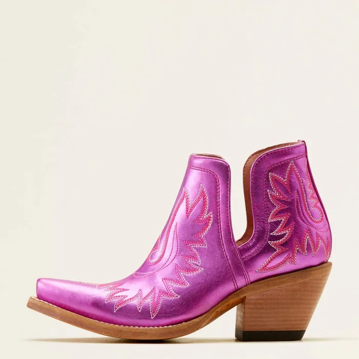 Dixon Bootie Electric Raspberry Women Ariat Western Boots Dixon Bootie Electric Raspberry Women Ariat Western Boots