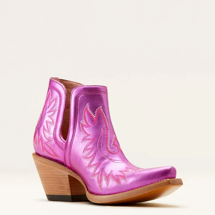 Dixon Bootie Electric Raspberry Women Ariat Western Boots Dixon Bootie Electric Raspberry Women Ariat Western Boots