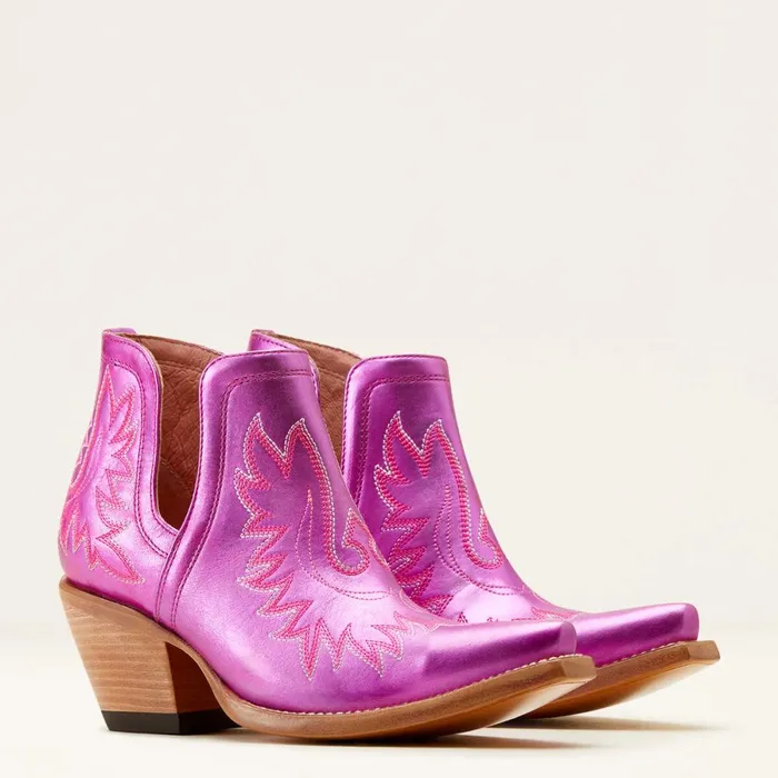 Dixon Bootie Electric Raspberry Women Ariat Western Boots Dixon Bootie Electric Raspberry Women Ariat Western Boots