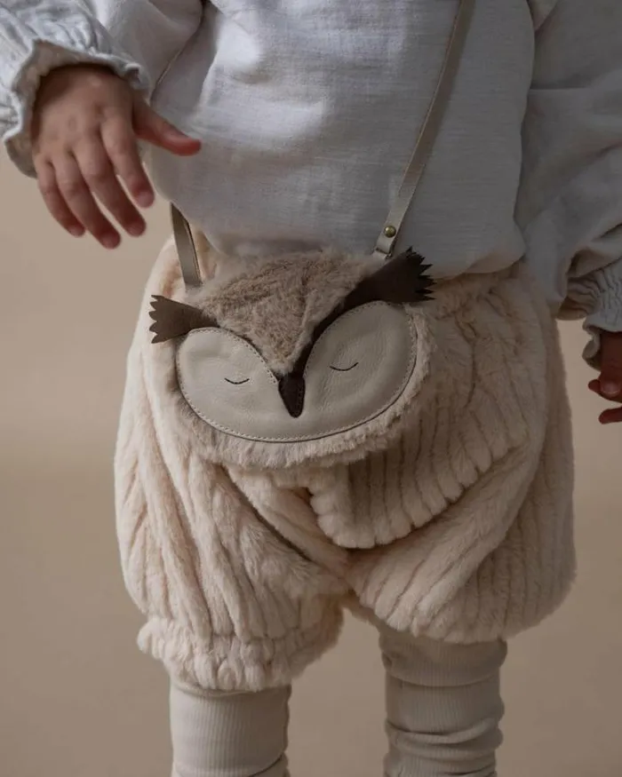 Donsje Amsterdam Accessories Baby Britta Exclusive Purse Ivory Classic Leather