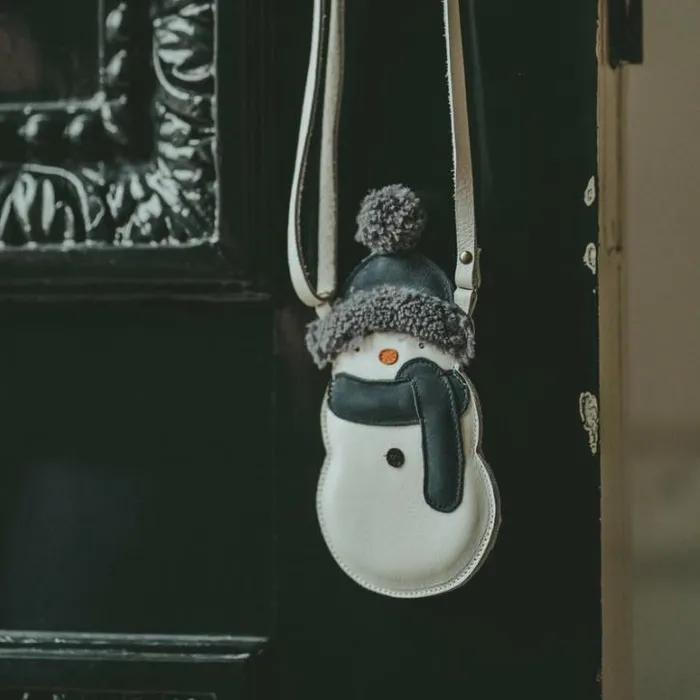 Donsje Amsterdam Accessories Baby Britta Exclusive Purse Off White Leather