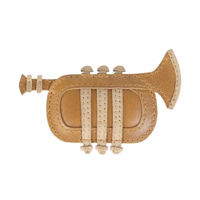 Donsje Amsterdam Accessories Baby Guar Clip Camel Classic Leather