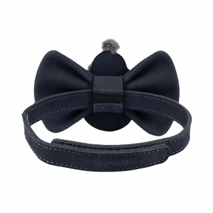 Donsje Amsterdam Accessories Baby Jery Bow Tie Navy Nubuck