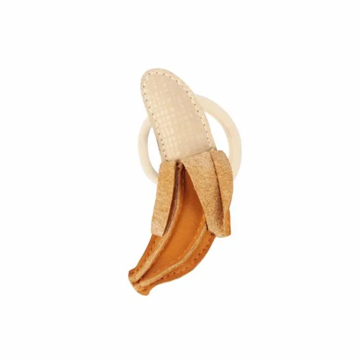 Donsje Amsterdam Accessories Baby Nanoe Fruit Hair Tie Caramel Nubuck