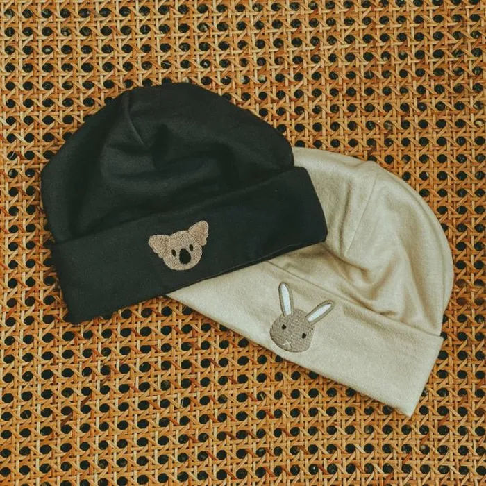 Donsje Amsterdam Accessories Baby Qeller Hat Night Blue Donsje Amsterdam Accessories Baby Qeller Hat Night Blue