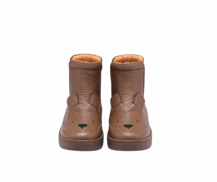 Donsje Amsterdam Animal Styles Boys Thuru Classic Boots Cognac Leather