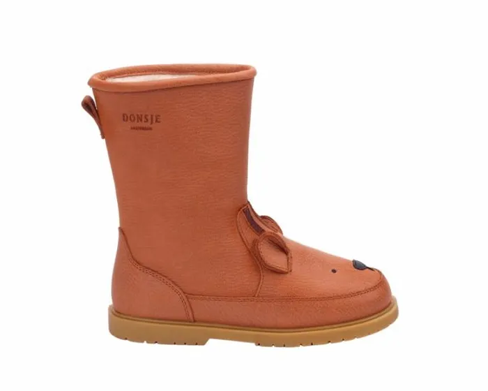 Donsje Amsterdam Animal Styles Boys Wadudu Classic Boots Fudge Leather