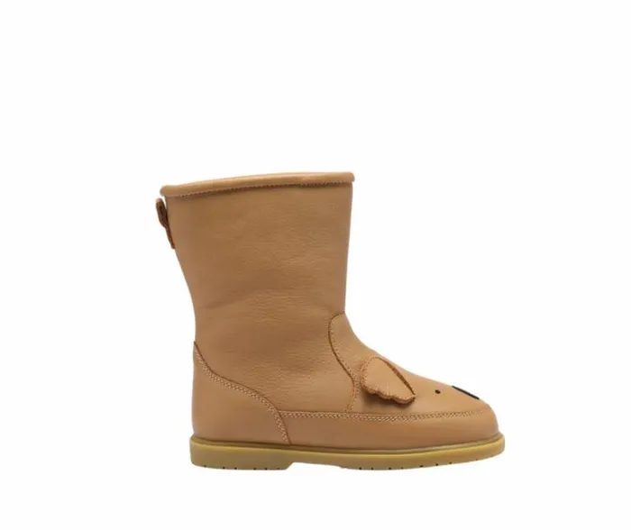 Donsje Amsterdam Animal Styles Boys Wadudu Classic Boots Truffle Leather