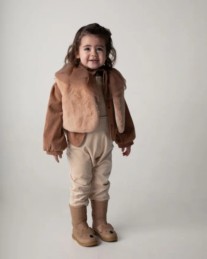 Donsje Amsterdam Animal Styles Boys Wadudu Classic Boots Truffle Leather