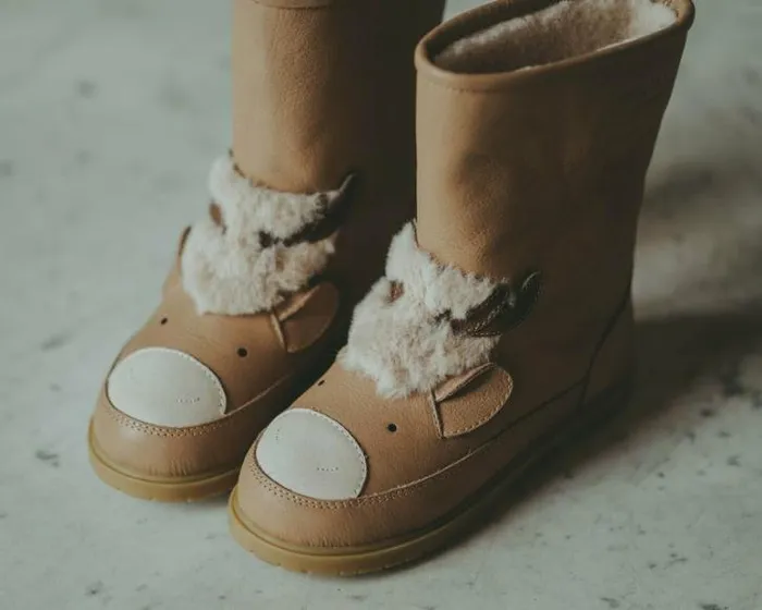 Donsje Amsterdam Animal Styles Boys Wadudu Exclusive Boots Truffle Leather
