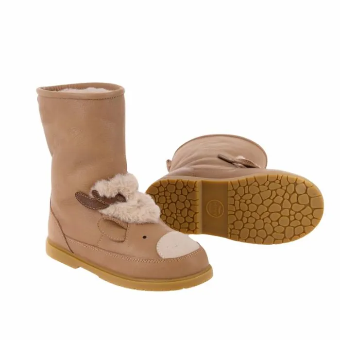 Donsje Amsterdam Animal Styles Boys Wadudu Exclusive Boots Truffle Leather