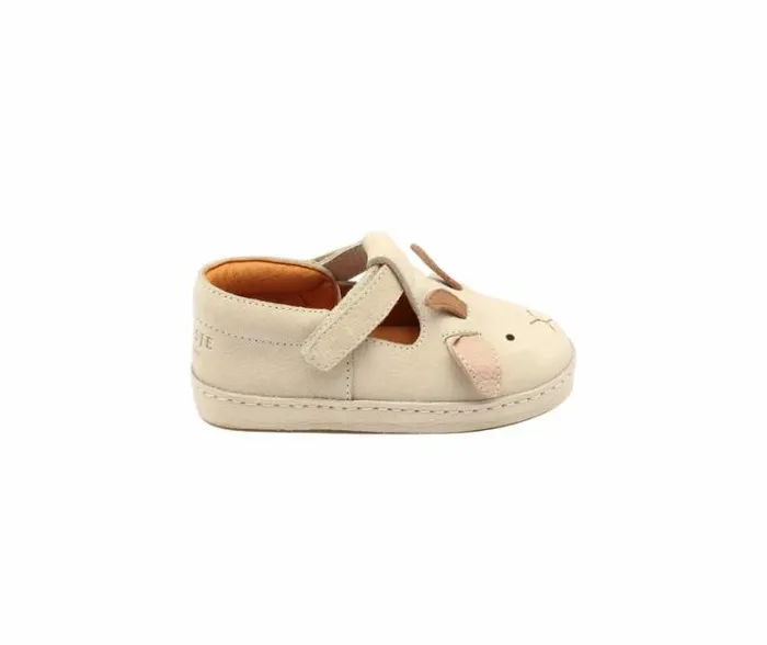 Donsje Amsterdam Animal Styles Girls Xan Special Shoes Cream Betting Leather