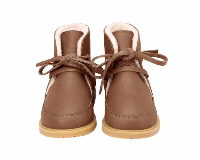 Donsje Amsterdam Ankle Boots Boys Buddy Chestnut Leather