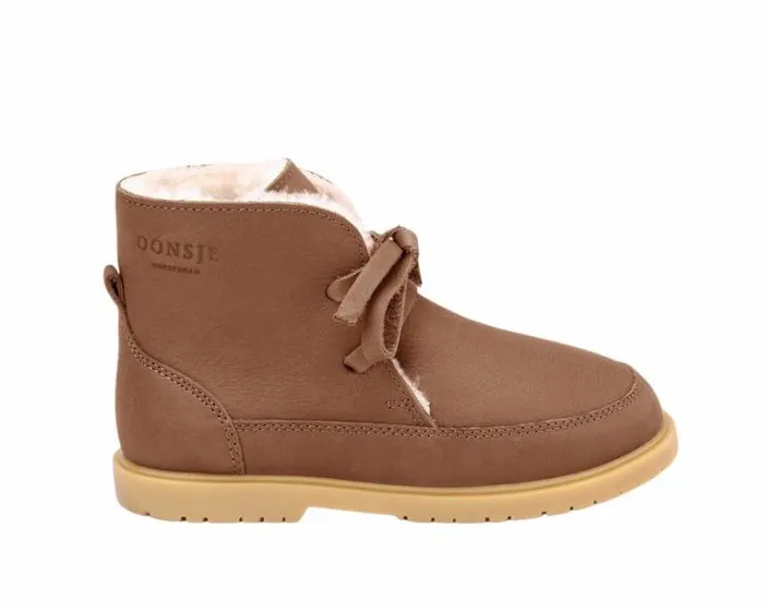 Donsje Amsterdam Ankle Boots Boys Buddy Chestnut Leather