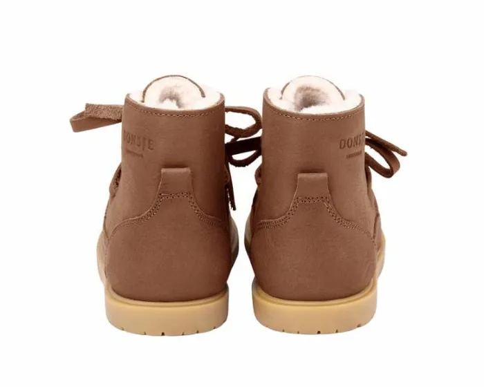 Donsje Amsterdam Ankle Boots Boys Buddy Chestnut Leather
