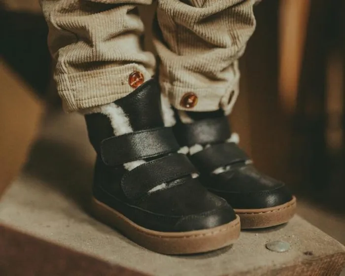 Donsje Amsterdam Ankle Boots Boys Clenn Boots Black Leather