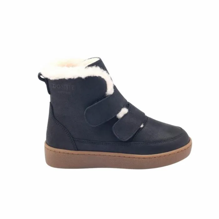 Donsje Amsterdam Ankle Boots Boys Clenn Boots Black Leather