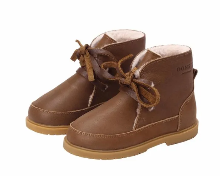 Donsje Amsterdam Ankle Boots Girls Buddy Forest Green Leather