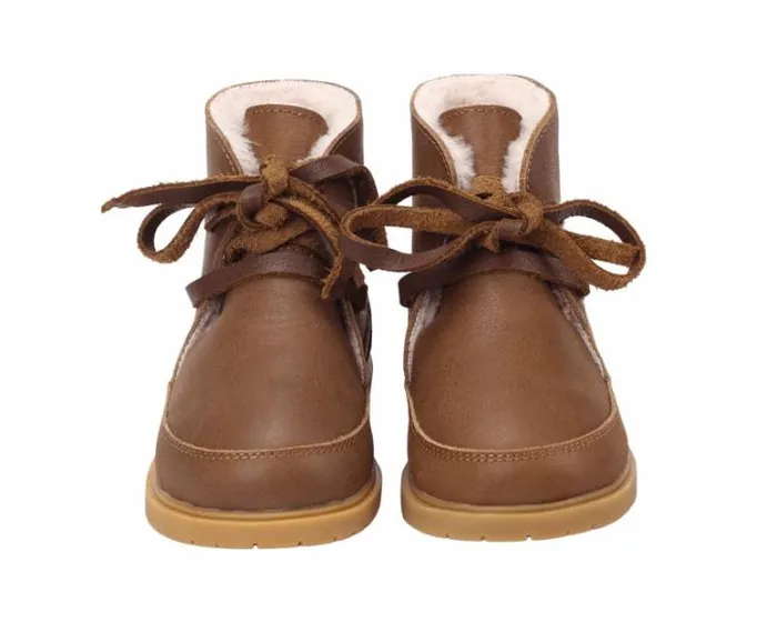Donsje Amsterdam Ankle Boots Girls Buddy Forest Green Leather