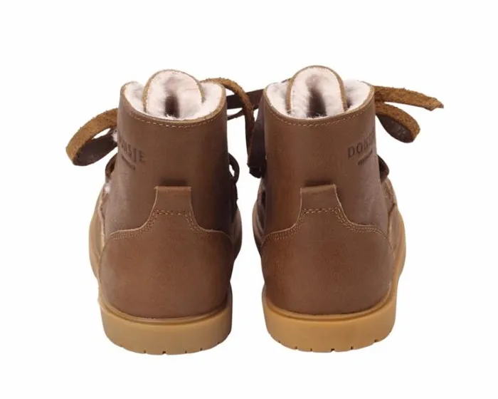 Donsje Amsterdam Ankle Boots Girls Buddy Forest Green Leather