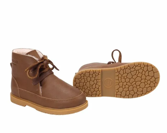 Donsje Amsterdam Ankle Boots Girls Buddy Forest Green Leather